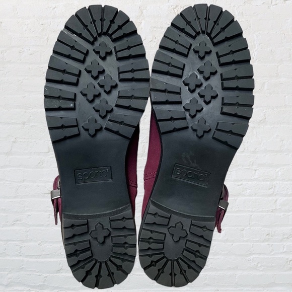 Sporto Suede Leather Combat Style Boots Size 7 - Picture 7 of 8